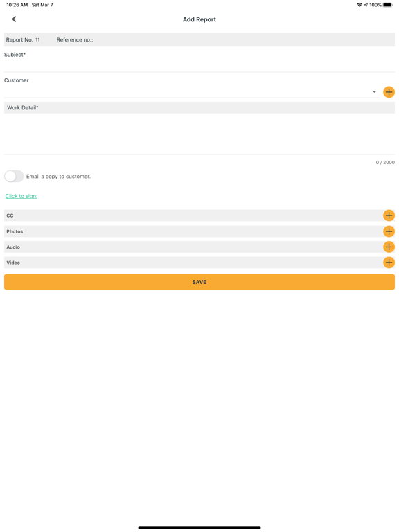 Screenshot #5 pour Workaboo Reports