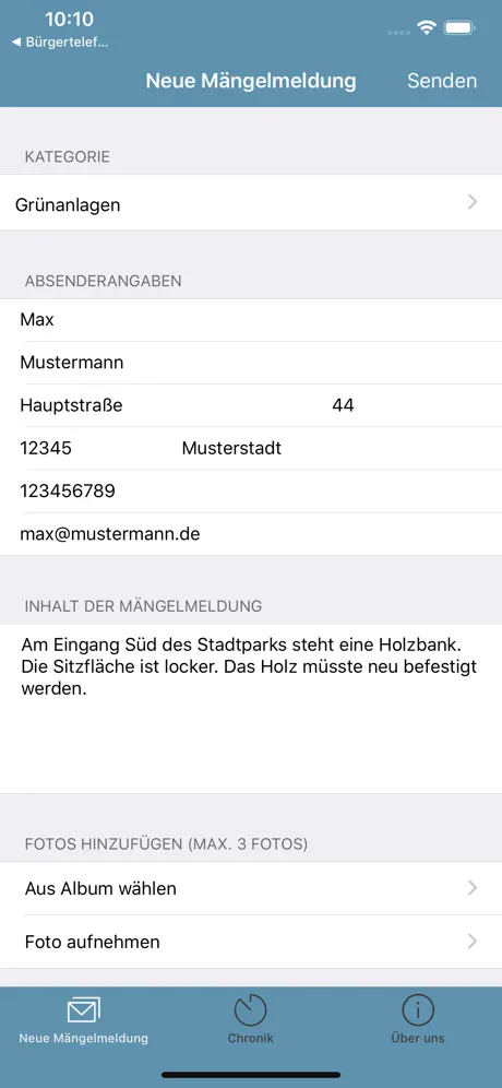 Mängelmelder Ingolstadt