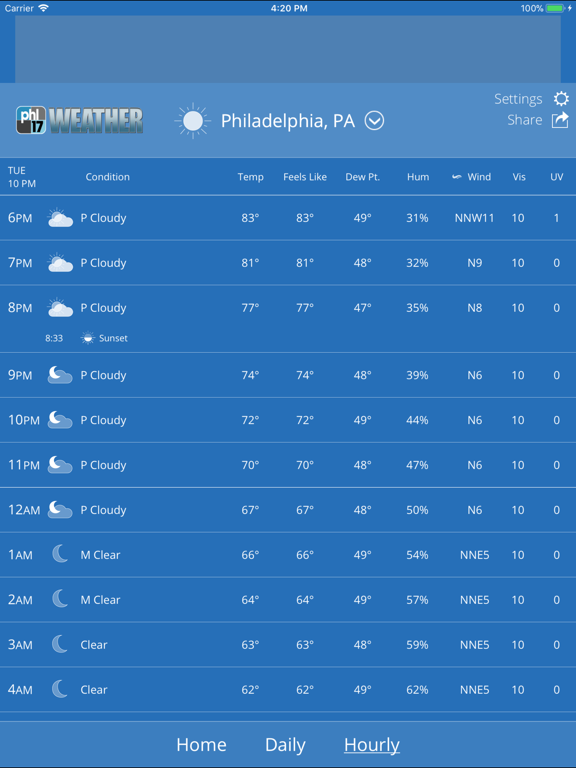 PHL17 Philadelphia Weather screenshot 3