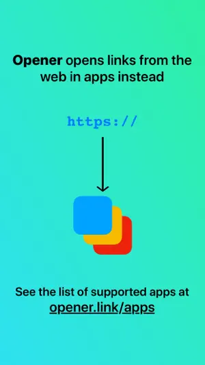 Opener ‒ open links in apps screenshot 1