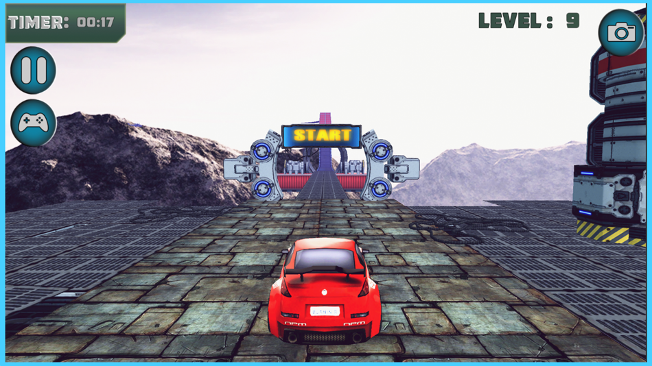 #2. Impossible Car Tracks 3D (iOS) 来自: 3MenStudio