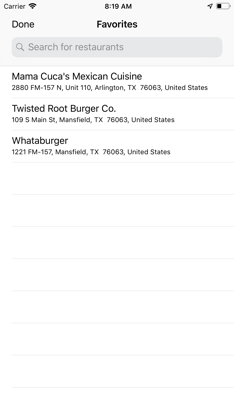 Where to eat? screenshot 2