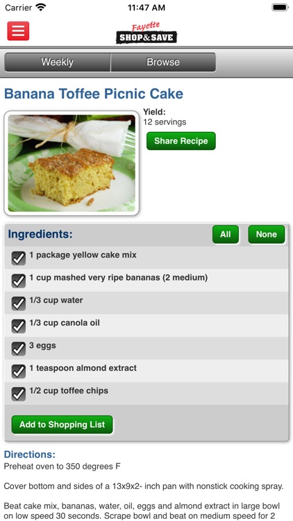 Fayette Shop & Save screenshot-3