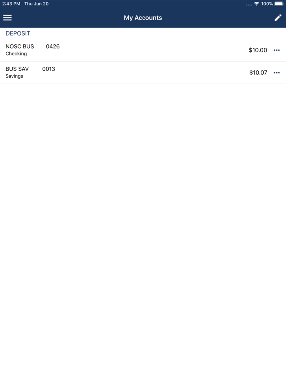 Screenshot #5 pour USB goMobile Banking