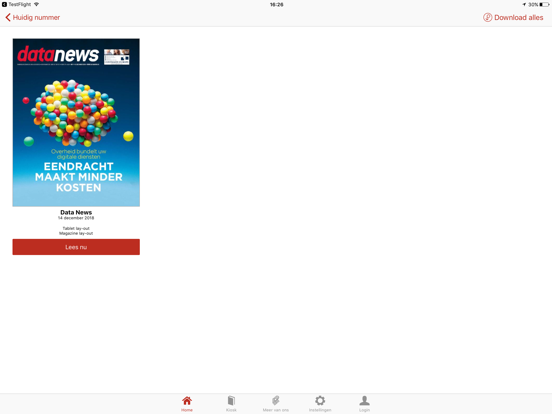 Screenshot #6 pour Data News(nl)