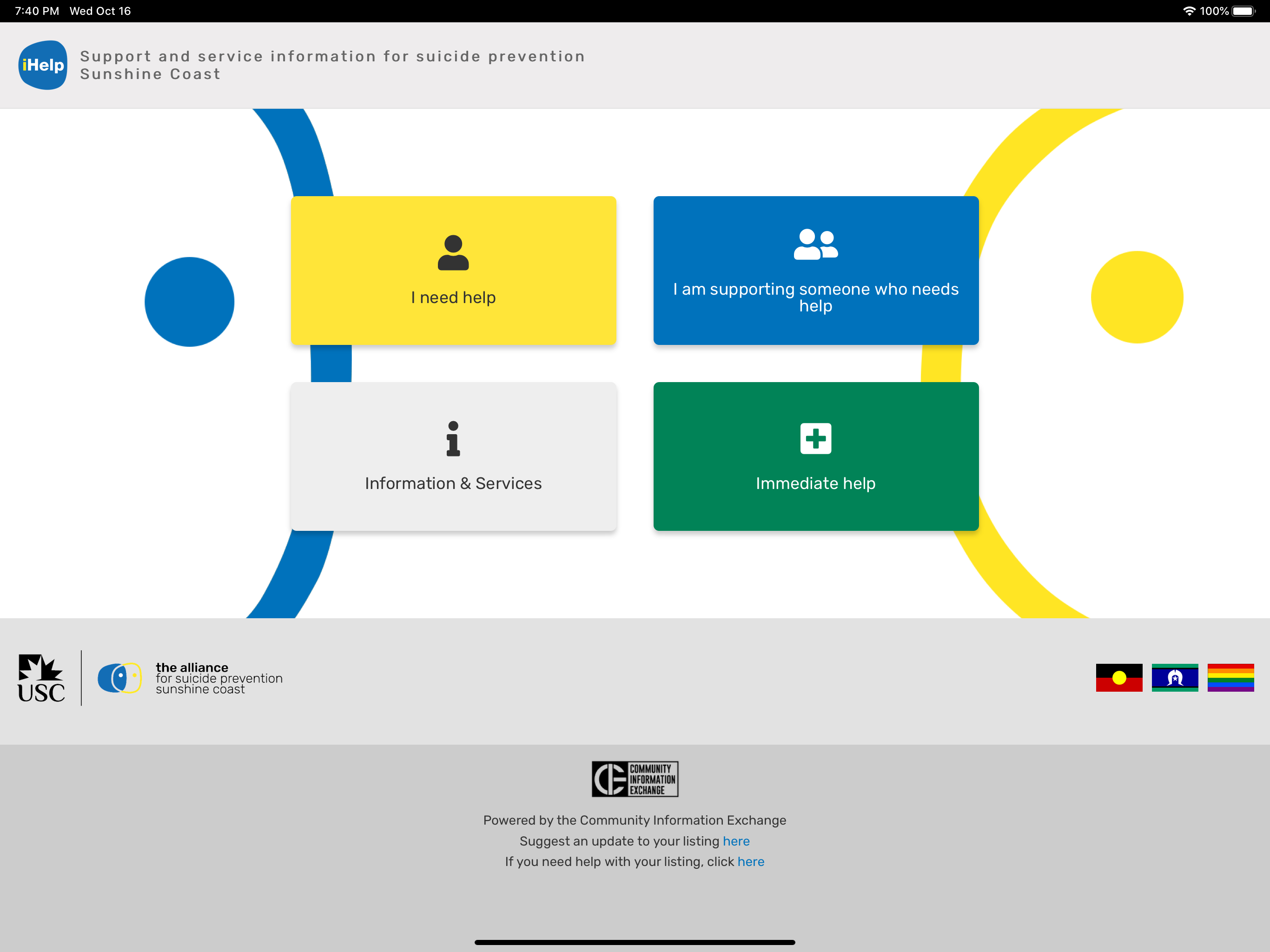 iHelp Sunshine Coast screenshot 4