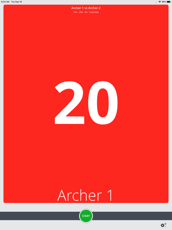 Chronotir iPad screenshot 5 - Sports app