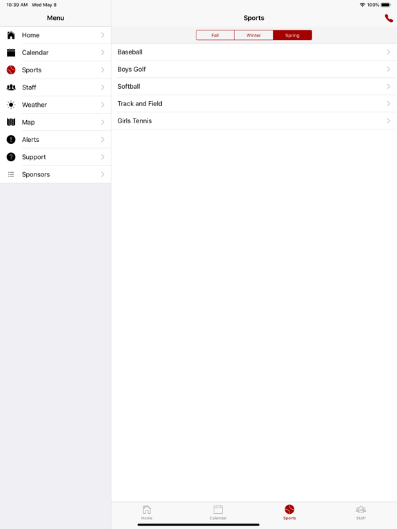 Tell City Athletics - Indiana iPad screenshot 4 - Education app