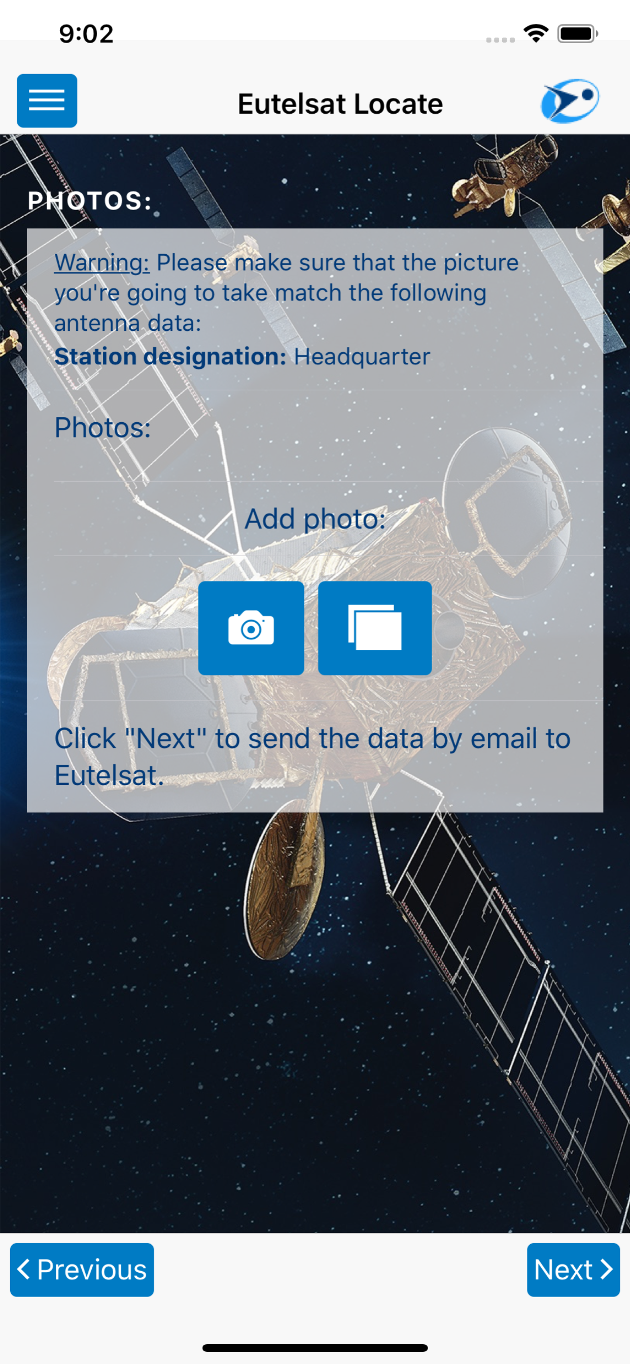 Eutelsat Locate