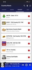 iCountry Music Radio screenshot #4 for iPhone