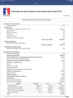 Simul'Impôt screenshot 9