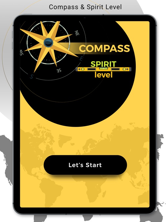 Screenshot #4 pour Digital Compass & Spirit Level