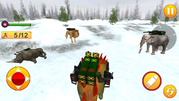Animal Battle Dinosaur Games