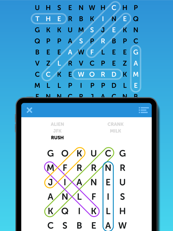 Screenshot #4 pour Simple Word Search Puzzles