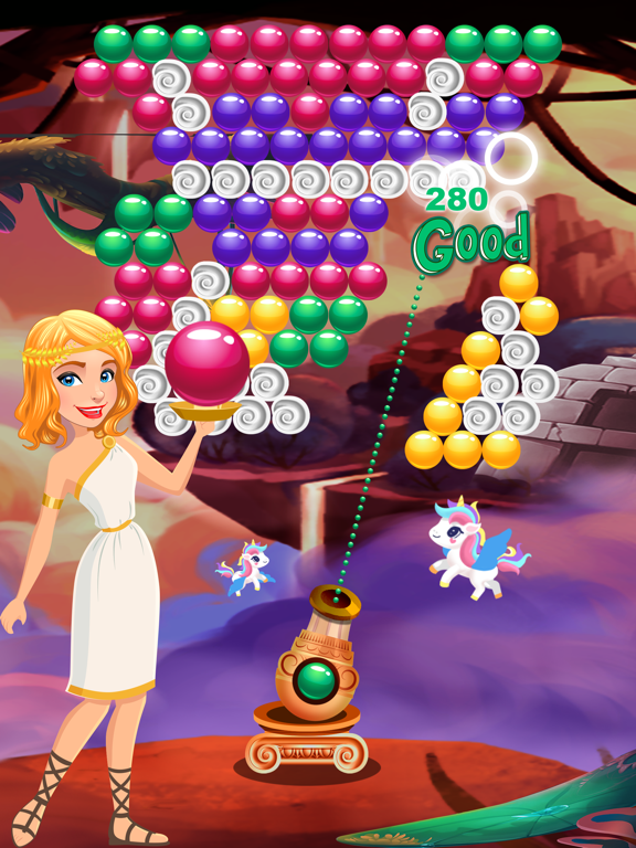 Screenshot #4 pour Bubble Shooter Greek