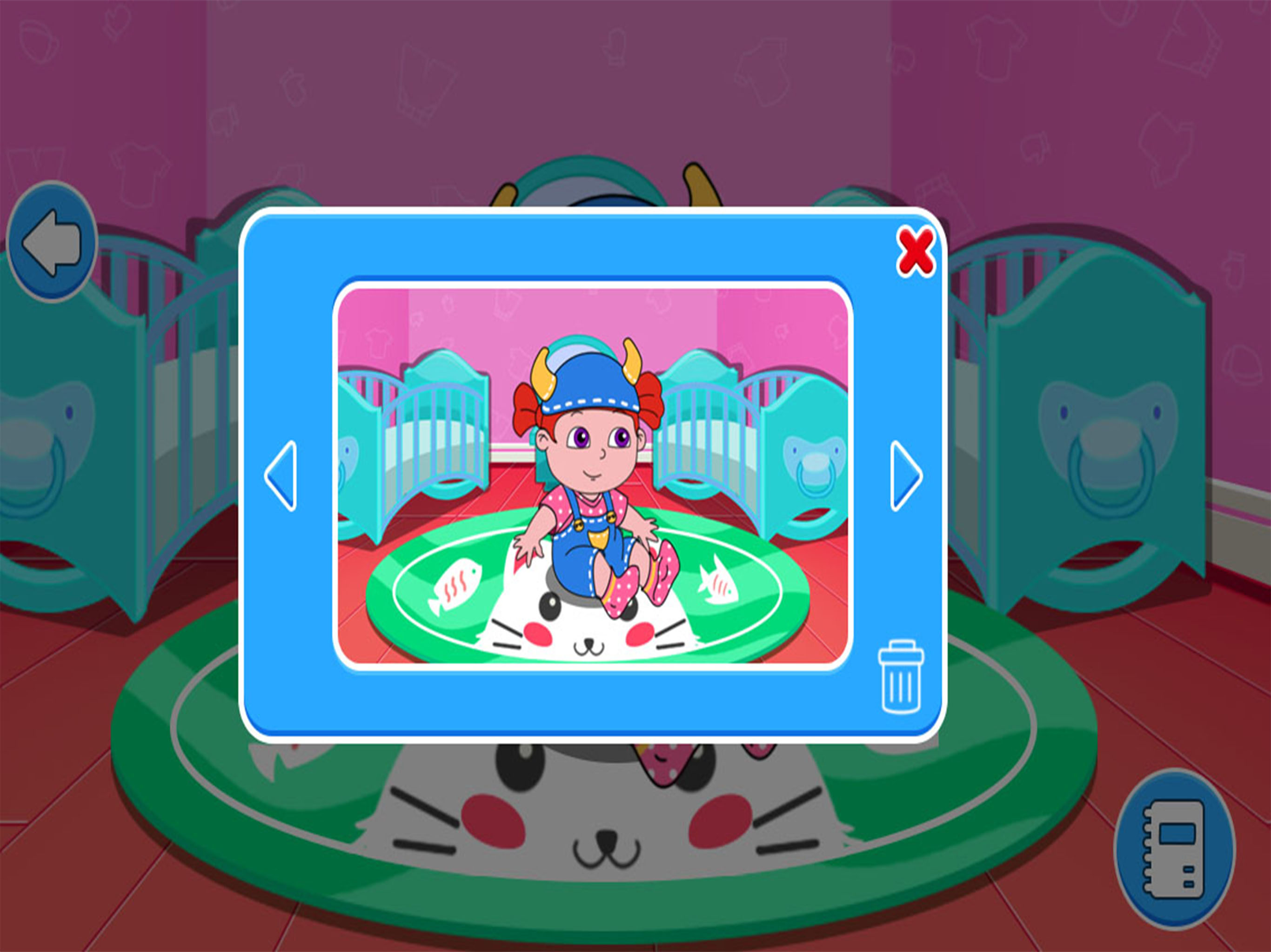 Anna playtime with twins
