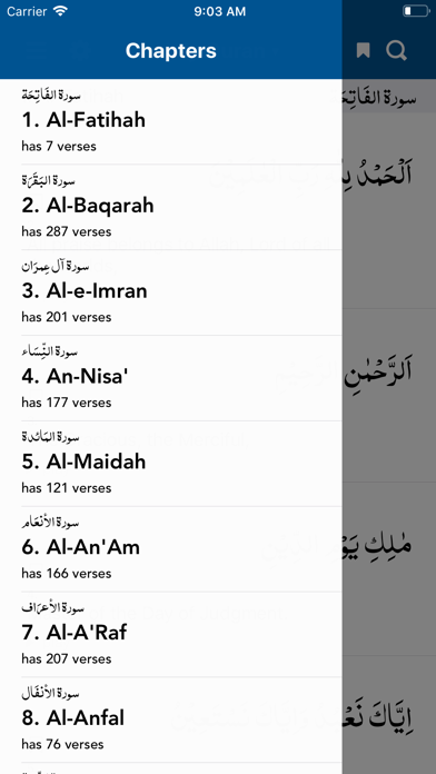 Screenshot #2 pour Holy Quran with English