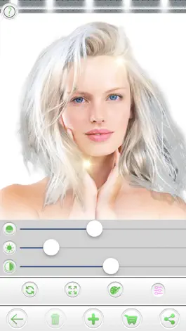 Game screenshot Blonde Hairstyles hack