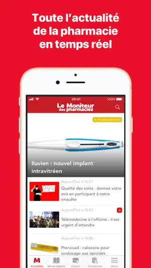 Le Moniteur des pharmacies.fr screenshot 1