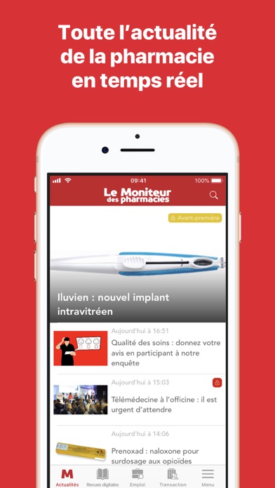 Télécharger Le Moniteur des pharmacies.fr pour iPhone / iPad sur l'App  Store (Medecine)