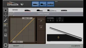 MIDI Expression Control screenshot 1