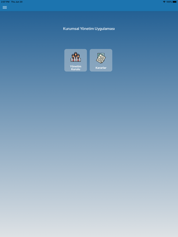 Screenshot #6 pour Kurumsal Yönetim Uygulaması