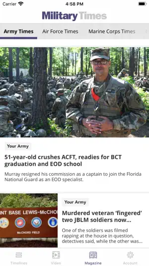 Military Times screenshot 3