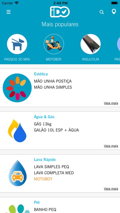 iDO - Produtos e Serviços