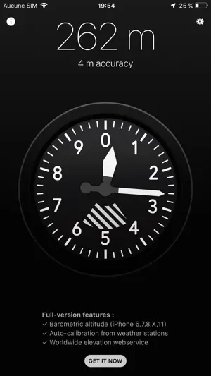 Altimeter X Lite screenshot 1
