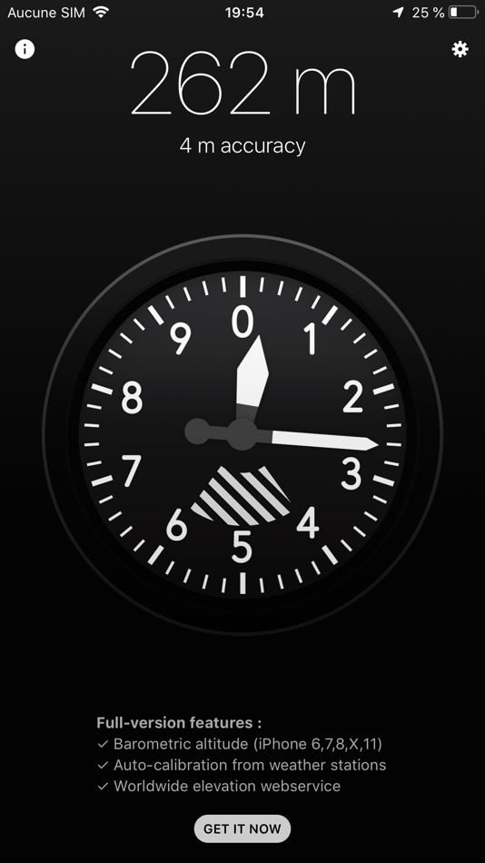 #1. Altimeter X Lite (iOS) 由: LiveWorlds