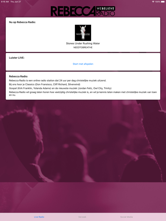 Screenshot #4 pour Rebecca Radio