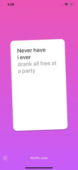 Game screenshot Never have I ever! Party game mod apk