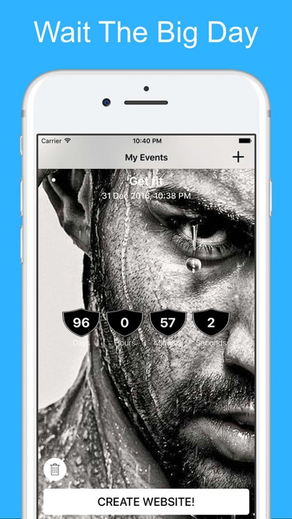 Countdown to an event & widget screenshot-4