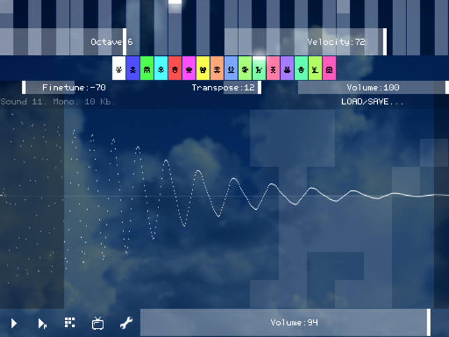 Captura de tela do PixiTracker