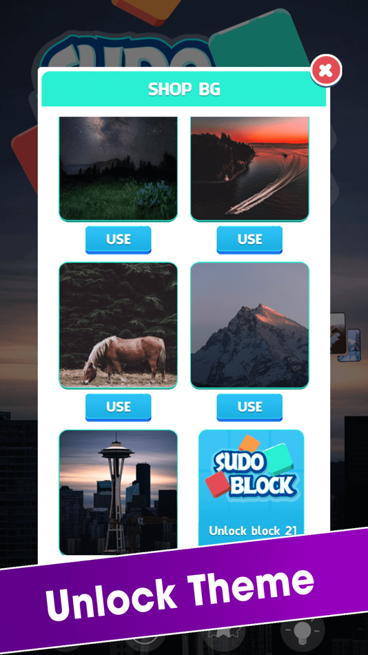 #9. SuDoBlock : Block puzzle game (iOS) Podle: Vnstart LLC