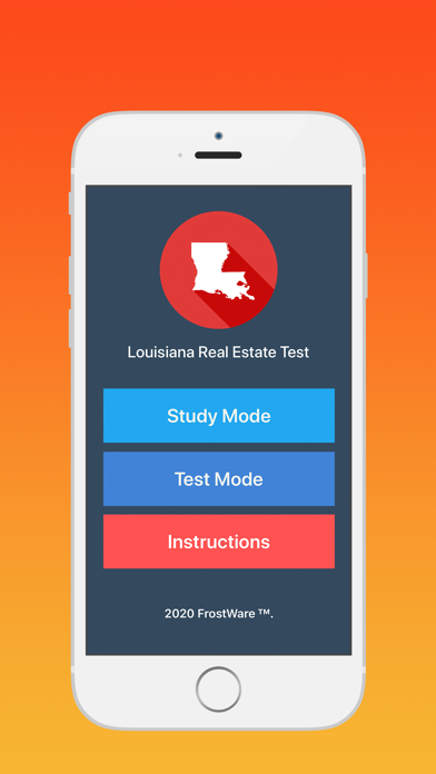 Screenshot #1 pour Louisiana - Real Estate Test