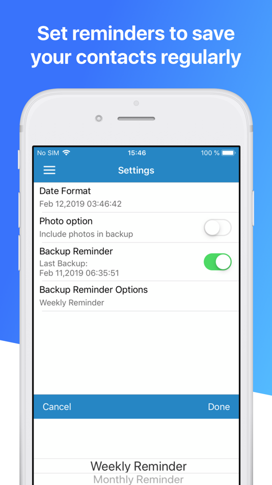 #5. Contacts Backup Pro & Restore (iOS) 由: App Rover