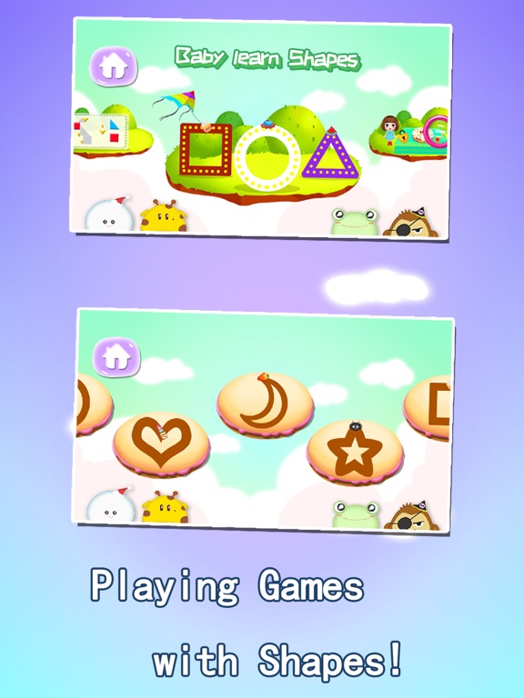 Baby learn shapes iPad screenshot 5 - Education app