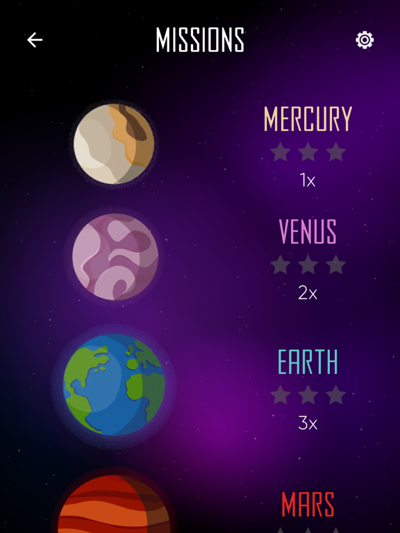 Screenshot #5 pour Space Math: Multiplication