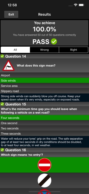 Motorcycle Theory Test UK Pro(圖3)-速報App