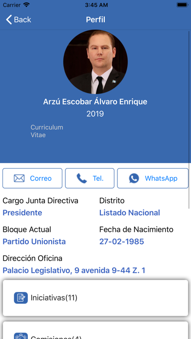 Congreso Guate Screenshot