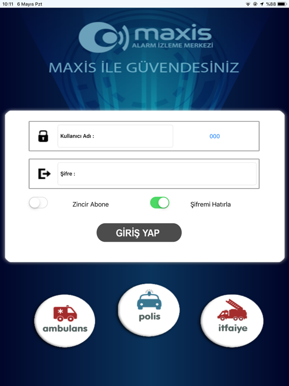 Screenshot #4 pour Maxis Alarm