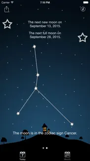 moon phases calendar and sky iphone resimleri 3