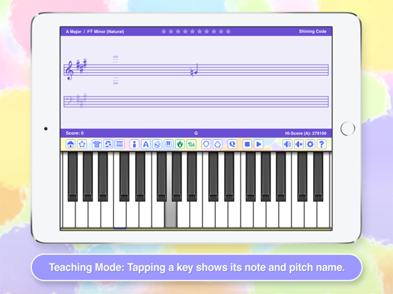 Piano Notes Pro iPad app afbeelding 1