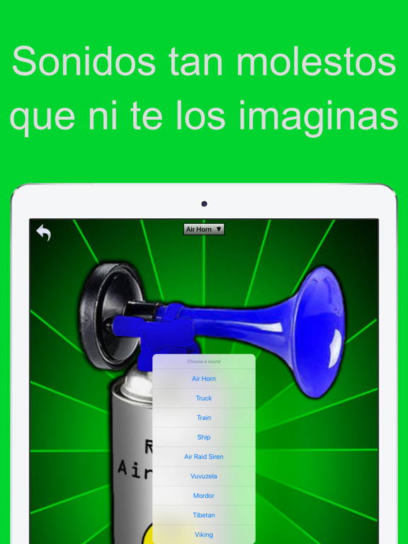 Real Air Horn (Prank) iPad screenshot 7 - Entertainment app