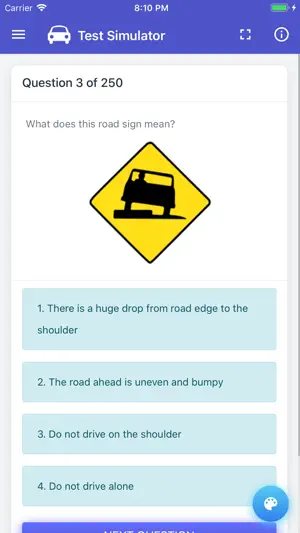 Montana MVD Permit Test screenshot 1