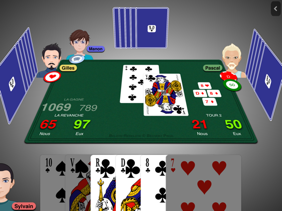 Screenshot #4 pour Belote-Rebelote