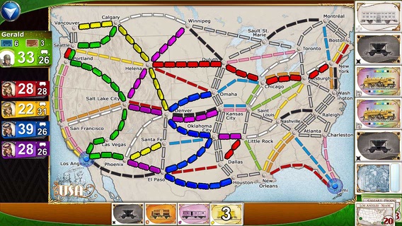 Ticket to Ride - Train Gameのおすすめ画像1