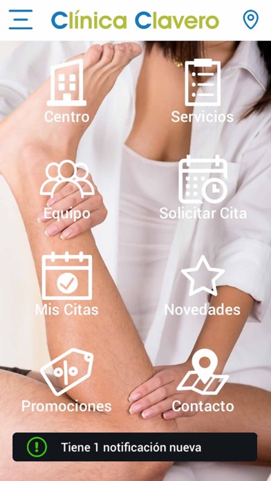 Clínica Clavero Screenshot
