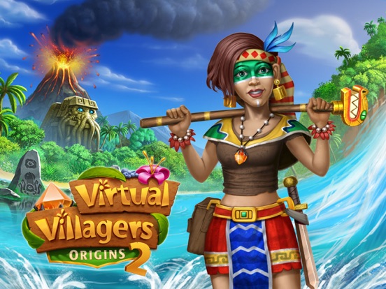 Virtual Villagers Origins 2 iPad app afbeelding 1